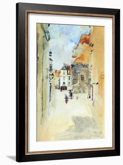 Street Scene, c.1888-James Abbott McNeill Whistler-Framed Giclee Print