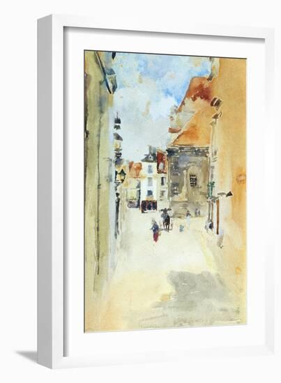 Street Scene, c.1888-James Abbott McNeill Whistler-Framed Giclee Print