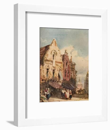 'Street Scene', c1826, (1923)-Richard Parkes Bonington-Framed Giclee Print