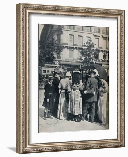 Street Scene, c1877-1927, (1929)-Eugene Atget-Framed Photographic Print