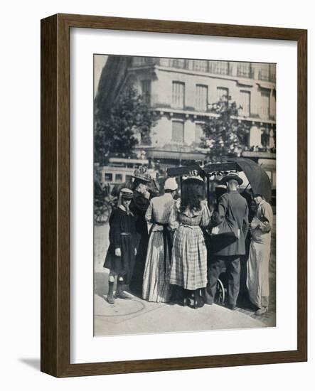 Street Scene, c1877-1927, (1929)-Eugene Atget-Framed Photographic Print