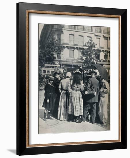 Street Scene, c1877-1927, (1929)-Eugene Atget-Framed Photographic Print