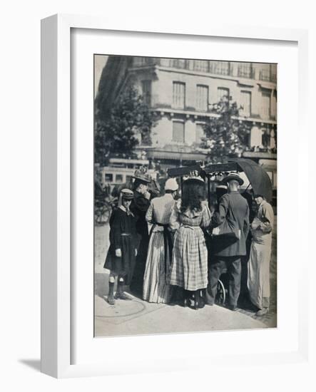 Street Scene, c1877-1927, (1929)-Eugene Atget-Framed Photographic Print