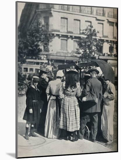 Street Scene, c1877-1927, (1929)-Eugene Atget-Mounted Photographic Print