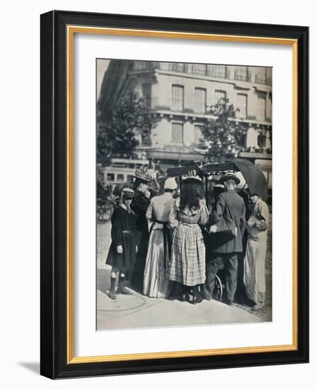 Street Scene, c1877-1927, (1929)-Eugene Atget-Framed Photographic Print