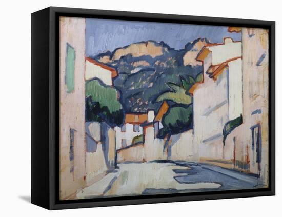 Street Scene, Cassis, C.1913-Samuel John Peploe-Framed Premier Image Canvas