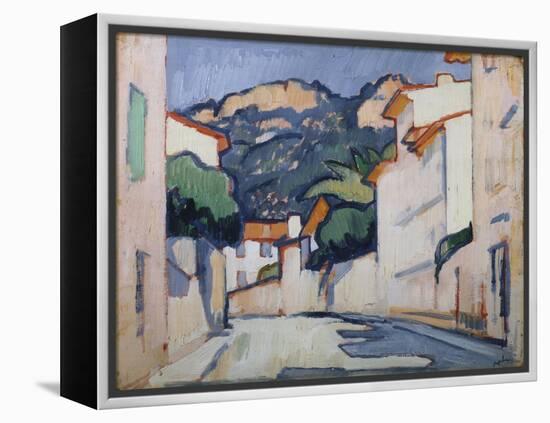 Street Scene, Cassis, C.1913-Samuel John Peploe-Framed Premier Image Canvas