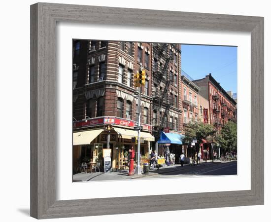 Street Scene, Greenwich Village, West Village, Manhattan, New York City-Wendy Connett-Framed Photographic Print