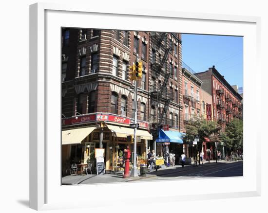 Street Scene, Greenwich Village, West Village, Manhattan, New York City-Wendy Connett-Framed Photographic Print