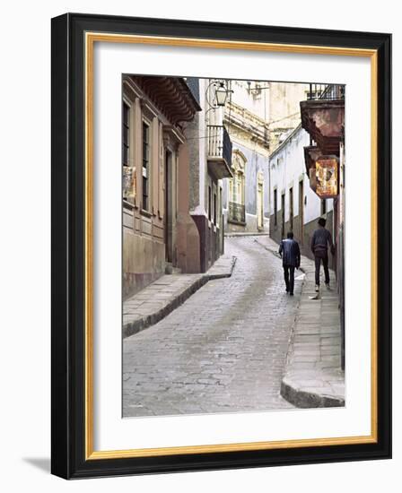 Street Scene, Guadalajara, Mexico-Charles Sleicher-Framed Photographic Print