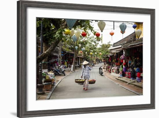 Street Scene, Hoi An, Vietnam, Indochina, Southeast Asia, Asia-Yadid Levy-Framed Photographic Print