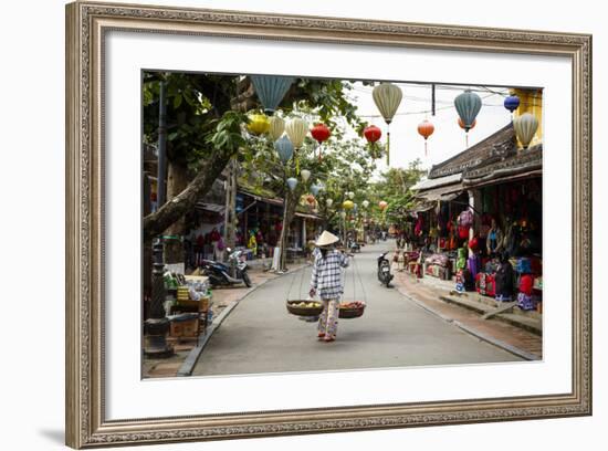 Street Scene, Hoi An, Vietnam, Indochina, Southeast Asia, Asia-Yadid Levy-Framed Photographic Print