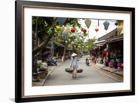 Street Scene, Hoi An, Vietnam, Indochina, Southeast Asia, Asia-Yadid Levy-Framed Photographic Print