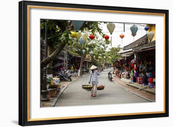 Street Scene, Hoi An, Vietnam, Indochina, Southeast Asia, Asia-Yadid Levy-Framed Photographic Print