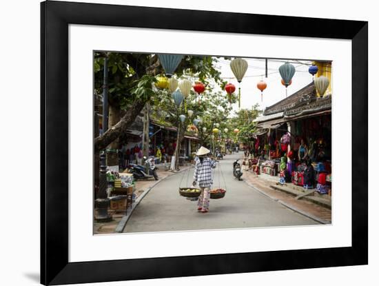 Street Scene, Hoi An, Vietnam, Indochina, Southeast Asia, Asia-Yadid Levy-Framed Photographic Print