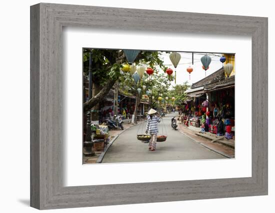 Street Scene, Hoi An, Vietnam, Indochina, Southeast Asia, Asia-Yadid Levy-Framed Photographic Print