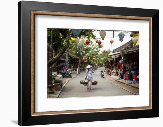 Street Scene, Hoi An, Vietnam, Indochina, Southeast Asia, Asia-Yadid Levy-Framed Photographic Print