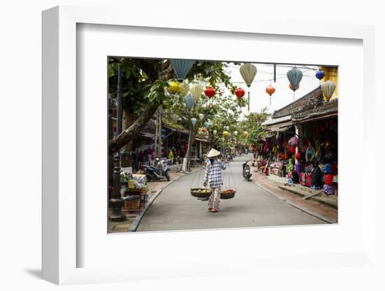 Street Scene, Hoi An, Vietnam, Indochina, Southeast Asia, Asia-Yadid Levy-Framed Photographic Print