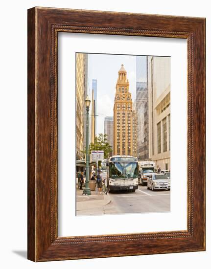 Street Scene, Houston, Texas, United States of America, North America-Kav Dadfar-Framed Photographic Print