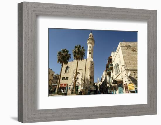 Street Scene in Bethlehem, West Bank, Palestine Territories, Israel, Middle East-Yadid Levy-Framed Photographic Print