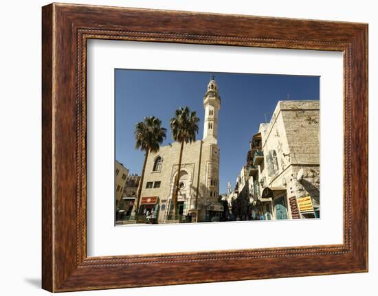 Street Scene in Bethlehem, West Bank, Palestine Territories, Israel, Middle East-Yadid Levy-Framed Photographic Print