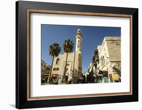 Street Scene in Bethlehem, West Bank, Palestine Territories, Israel, Middle East-Yadid Levy-Framed Photographic Print