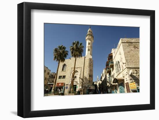 Street Scene in Bethlehem, West Bank, Palestine Territories, Israel, Middle East-Yadid Levy-Framed Photographic Print