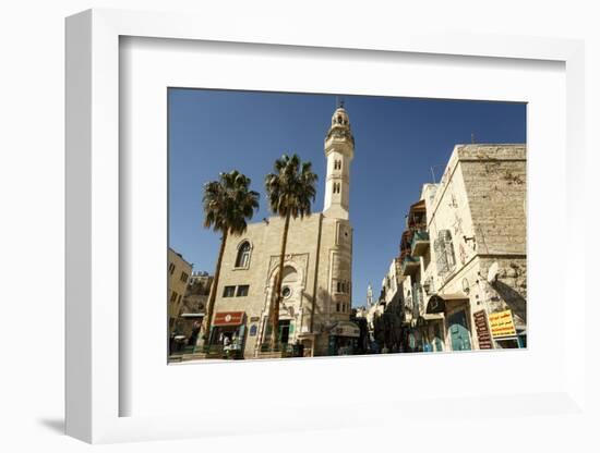 Street Scene in Bethlehem, West Bank, Palestine Territories, Israel, Middle East-Yadid Levy-Framed Photographic Print