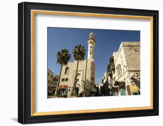 Street Scene in Bethlehem, West Bank, Palestine Territories, Israel, Middle East-Yadid Levy-Framed Photographic Print