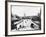 Street Scene in Bristol, Including Train Station in the Background-null-Framed Photographic Print