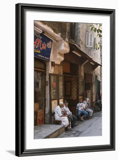 Street Scene in Cairo, 2007-null-Framed Photographic Print