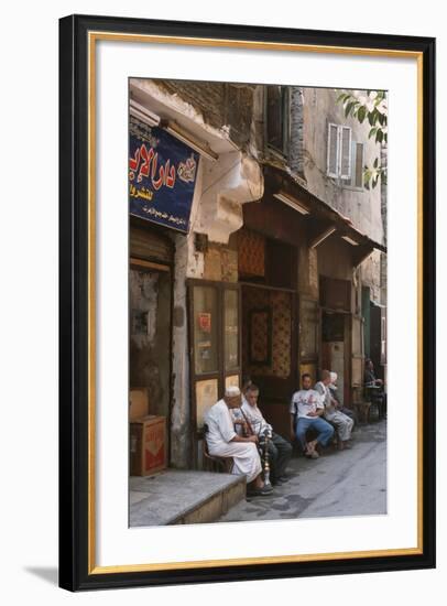 Street Scene in Cairo, 2007-null-Framed Photographic Print