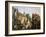 Street Scene in Delft-Willem Koekkoek-Framed Giclee Print