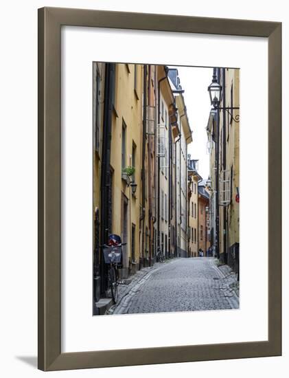 Street Scene in Gamla Stan, Stockholm, Sweden, Scandinavia, Europe-Yadid Levy-Framed Photographic Print