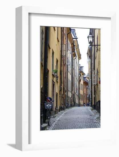 Street Scene in Gamla Stan, Stockholm, Sweden, Scandinavia, Europe-Yadid Levy-Framed Photographic Print