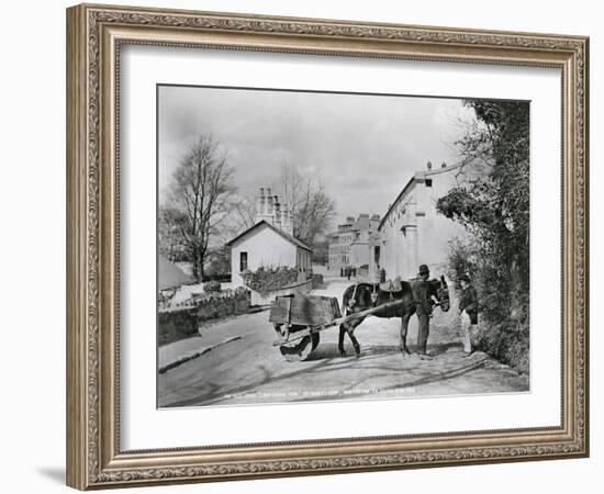 Street Scene in Rostrevor, County Down, Ireland, C.1895-Robert John Welch-Framed Giclee Print