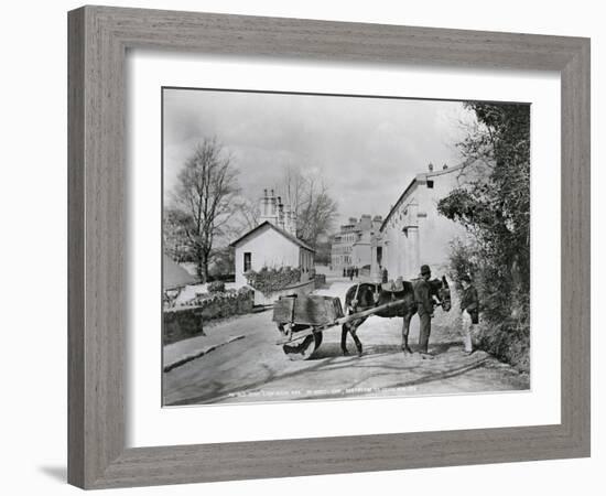 Street Scene in Rostrevor, County Down, Ireland, C.1895-Robert John Welch-Framed Giclee Print