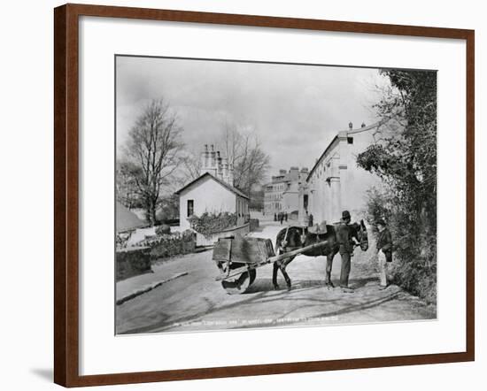 Street Scene in Rostrevor, County Down, Ireland, C.1895-Robert John Welch-Framed Giclee Print