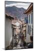 Street Scene in San Blas Neighbourhood, Cuzco, UNESCO World Heritage Site, Peru, South America-Yadid Levy-Mounted Photographic Print