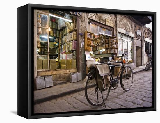 Street Scene in the Old City, Damascus, Syria-Julian Love-Framed Premier Image Canvas