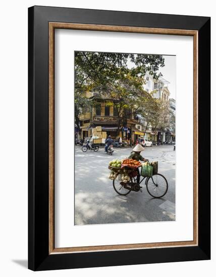 Street Scene in the Old Quarter, Hanoi, Vietnam, Indochina, Southeast Asia, Asia-Yadid Levy-Framed Photographic Print