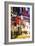 Street Scene in Times Square-Philippe Hugonnard-Framed Giclee Print