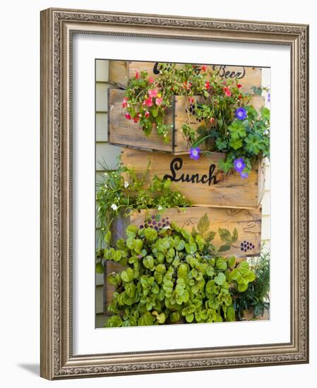 Street Scene in Wolfeboro, New Hampshire, USA-Jerry & Marcy Monkman-Framed Photographic Print