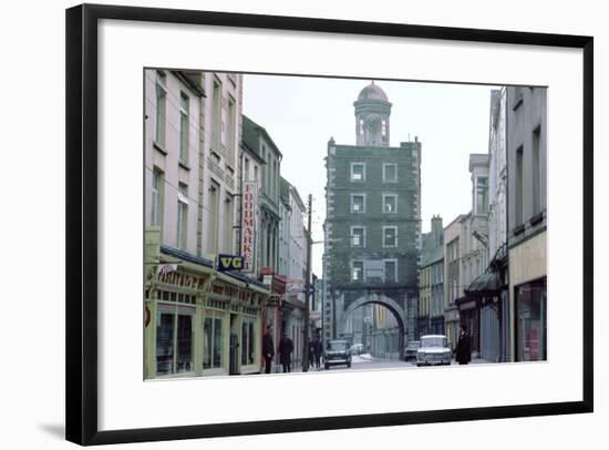 Street Scene in Youghal, County Cork, Ireland-CM Dixon-Framed Photographic Print