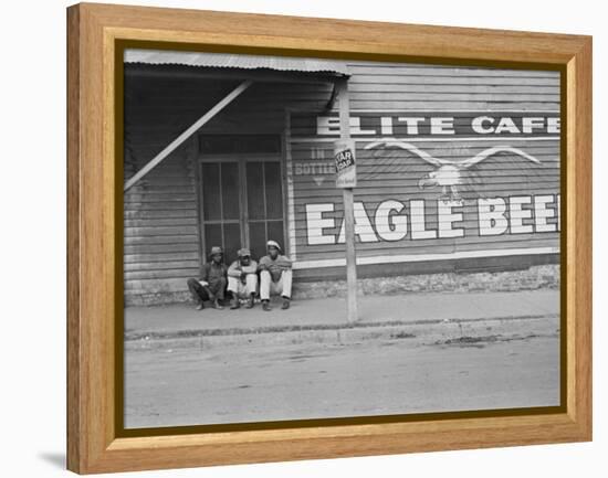 Street Scene, Natchez, Mississippi, c.1935-Ben Shahn-Framed Stretched Canvas