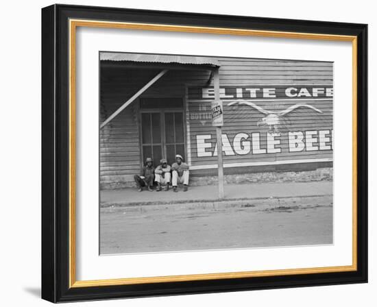 Street Scene, Natchez, Mississippi, c.1935-Ben Shahn-Framed Photo