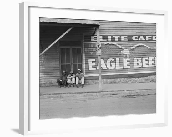 Street Scene, Natchez, Mississippi, c.1935-Ben Shahn-Framed Photo