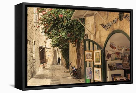 Street Scene, Old City, Jerusalem, UNESCO World Heritage Site, Israel, Middle East-Eleanor Scriven-Framed Premier Image Canvas