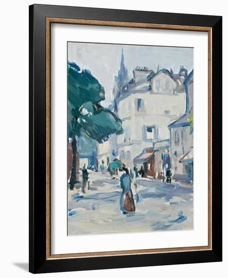 Street Scene, Paris-Samuel John Peploe-Framed Giclee Print