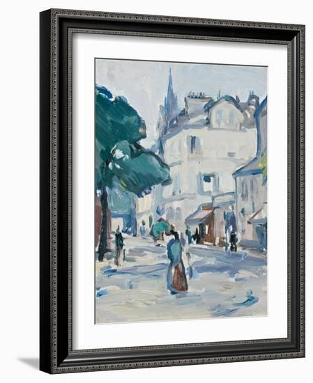 Street Scene, Paris-Samuel John Peploe-Framed Giclee Print